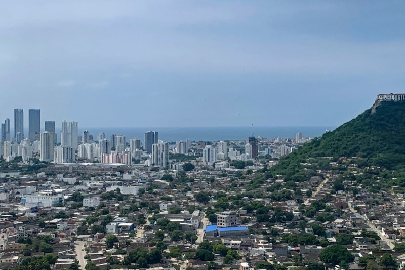 Aerial view of Cartagena CTG 11 2019 9722